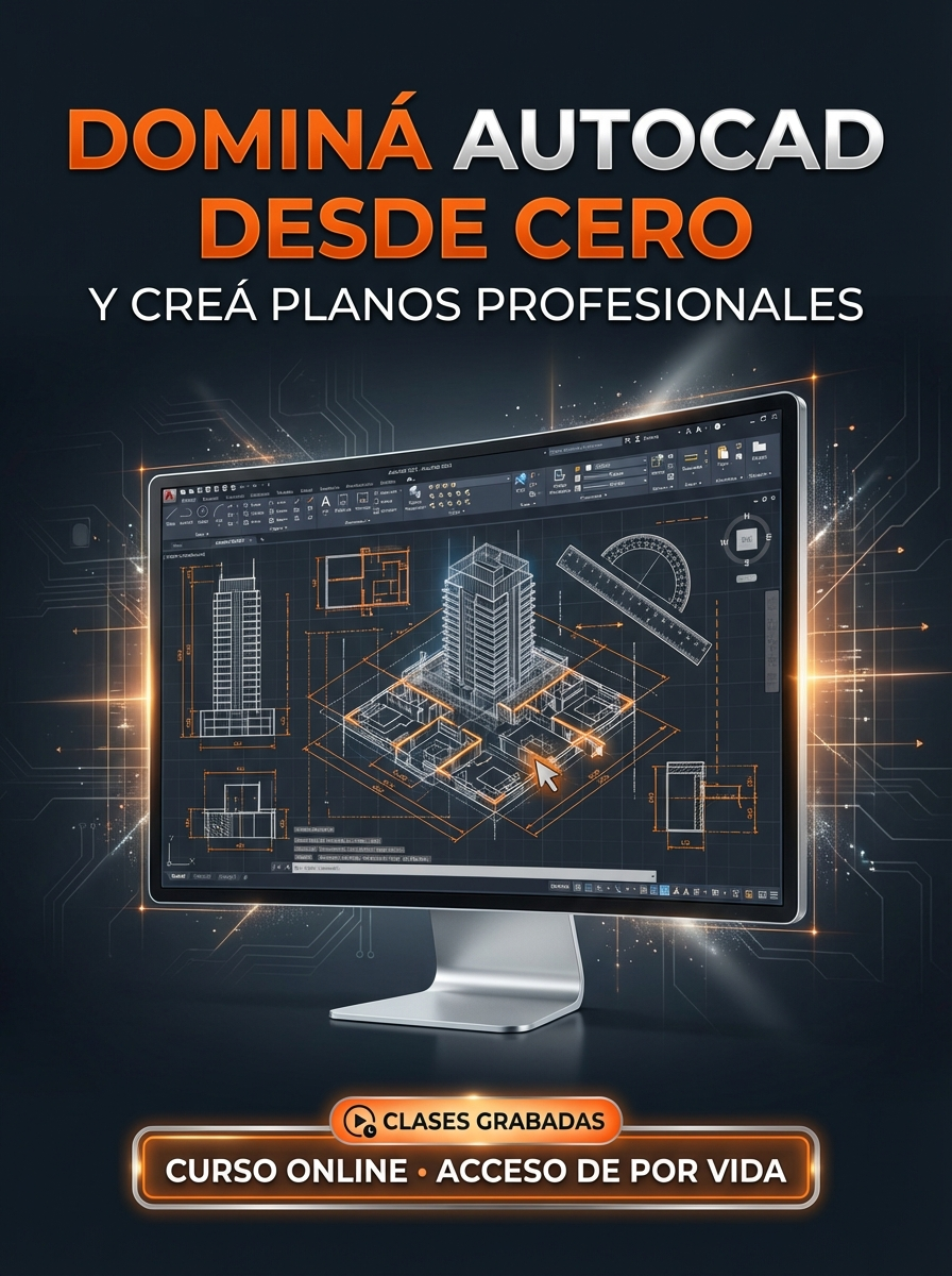 Domina AutoCAD Desde Cero y Trabaja con Planos Reales